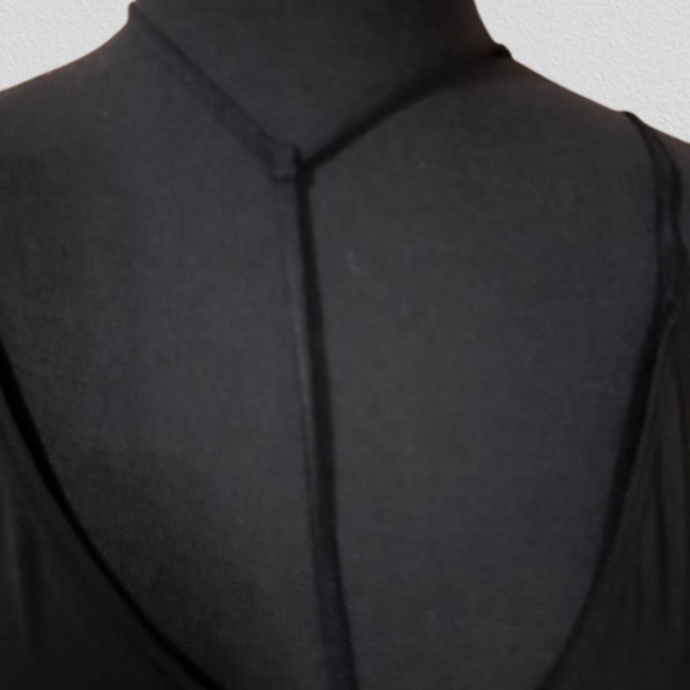 Black Seamless Brami with Chocker Neck Bralette  4340  NWT Boutique - Picture 4 of 11